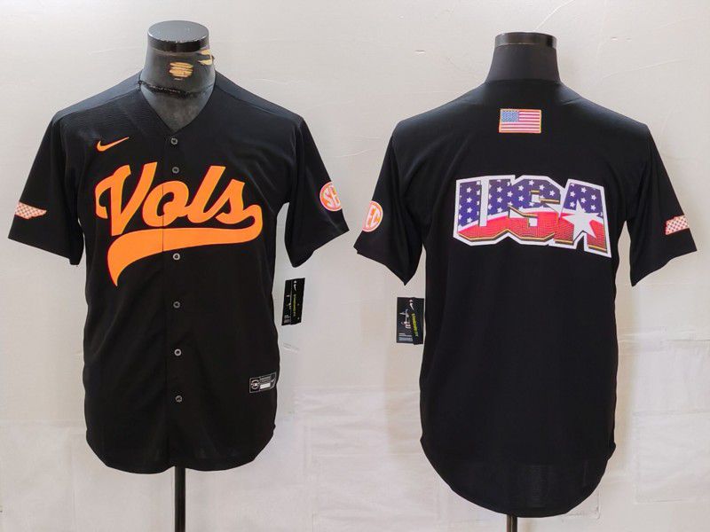 Men NCAA Blank Black Joint Name 2024 Nike Limited Jersey style 2->->